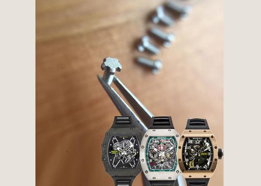 5 prongs RM watch bezel screw for Richard mille watch bezel case